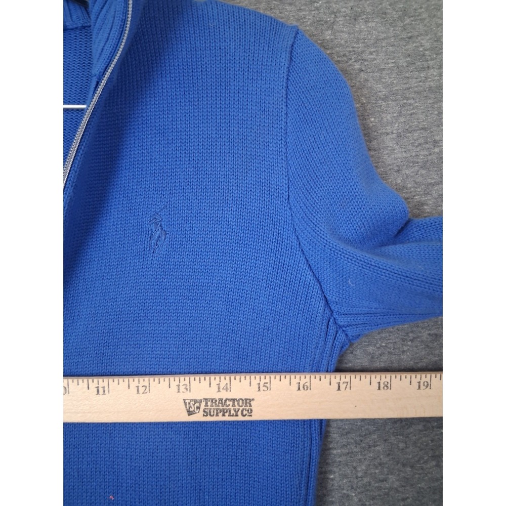 Ralph Lauren Golf Womens Jacket S Blue Full Zip Small Pony Mock Neck Black Rock - Picture 7 of 11